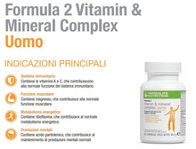 Carica l'immagine nel visualizzatore di Gallery, Formula 2 Multivitaminico Uomo 60 Compresse - Herbalife