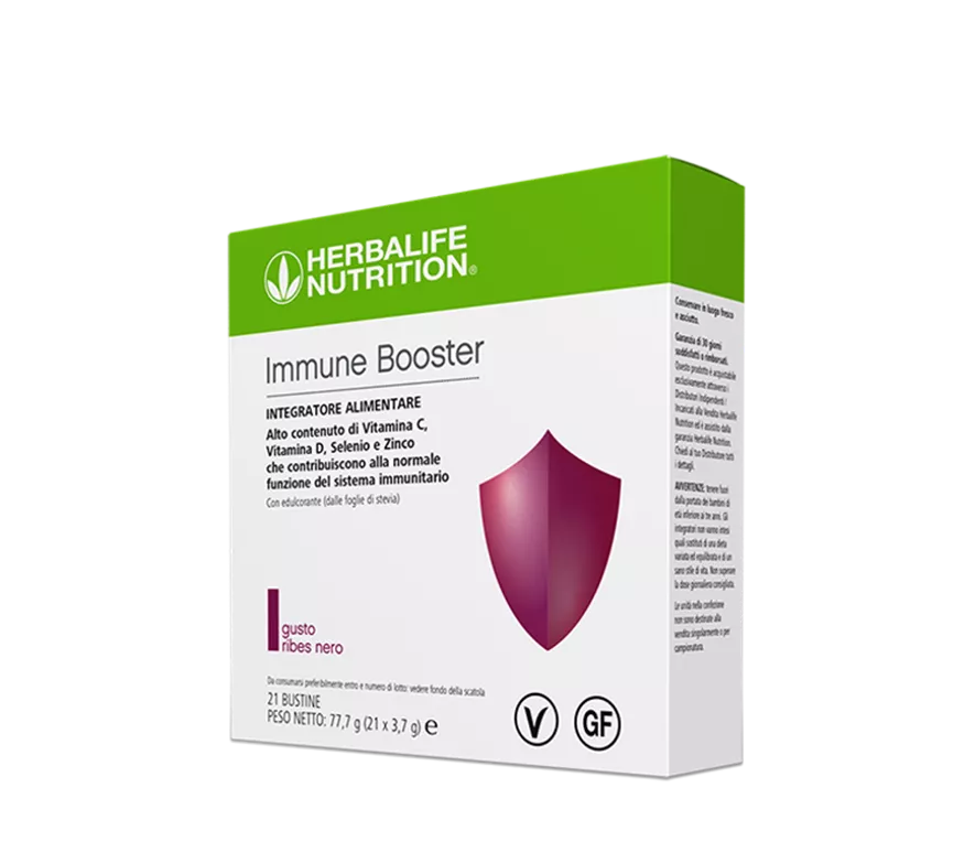 Immune Booster Integratore Alimentare gusto Ribes Nero 21 bustine