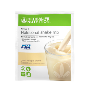 Formula 1 sostituto del pasto Vaniglia Crème 7 Bustine - Herbalife