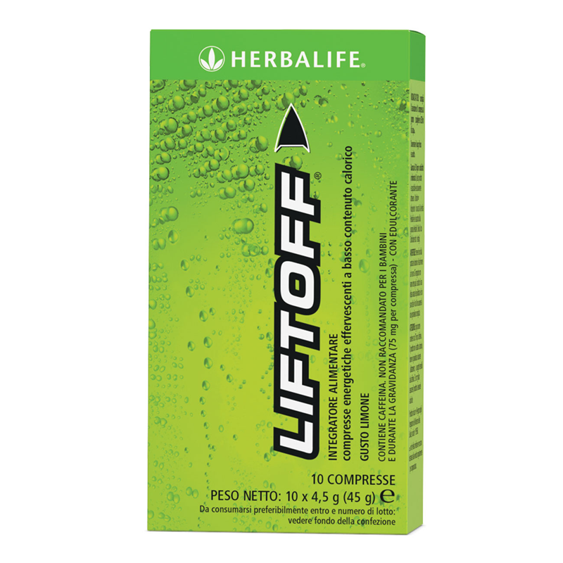 LiftOff gusto Limone 10 compresse - Herbalife