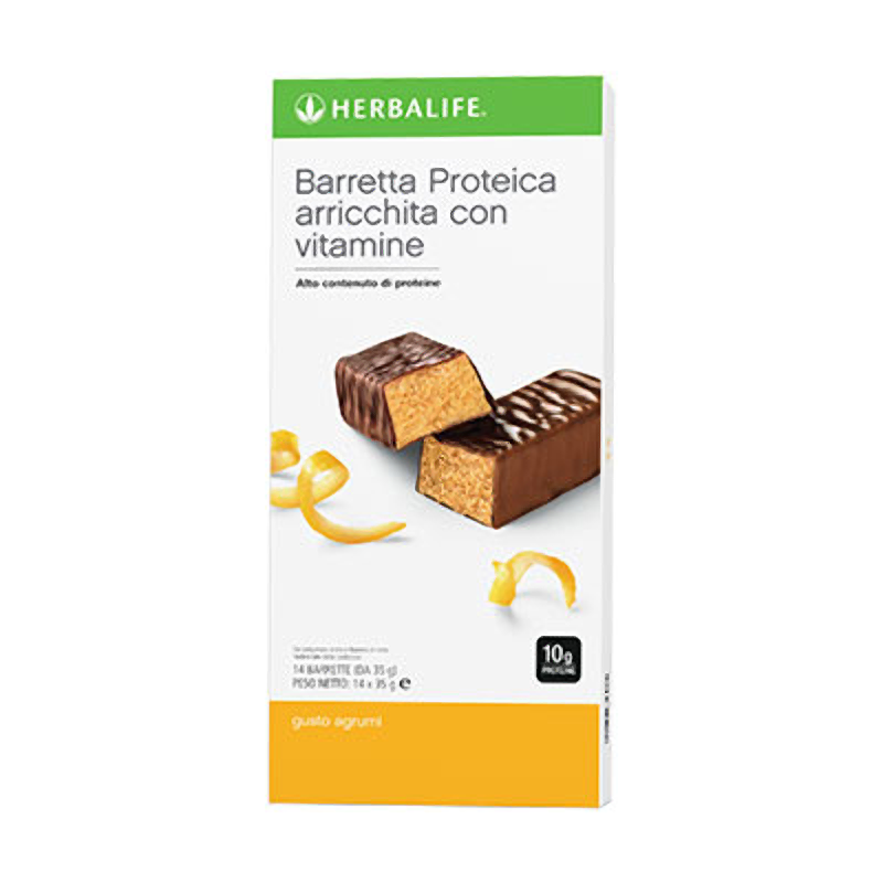 Barrette proteiche gusto Agrumi 14 barrette - Herbalife