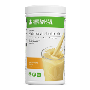 Formula 1 sostituto del pasto Banana Cream 550 gr. - Herbalife