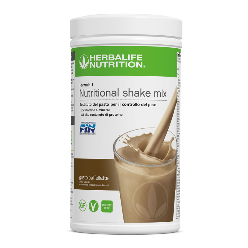 Formula 1 sostituto del pasto Caffellatte 550 gr. - Herbalife