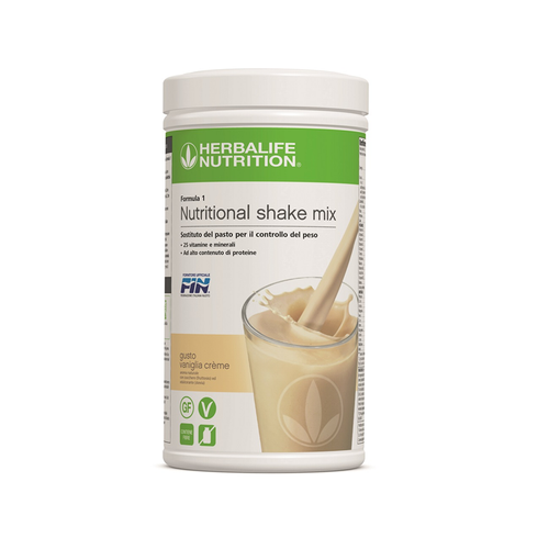 Formula 1 sostituto del pasto Vaniglia Crème 550 gr. - Herbalife