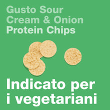 Carica l&#39;immagine nel visualizzatore di Gallery, Patatine proteiche gusto Sour Cream &amp; Onion 10 x 30 g - Happy Healthy Life
