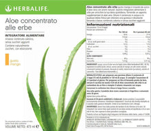 Carica l&#39;immagine nel visualizzatore di Gallery, Aloe concentrato alle erbe gusto Mango 473 ml - Herbalife
