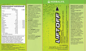 LiftOff gusto Limone 10 compresse - Herbalife