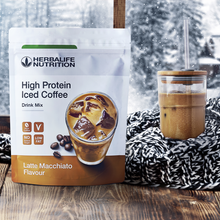 Carica l&#39;immagine nel visualizzatore di Gallery, High Protein Iced Coffee gusto Latte Macchiato 308 gr
